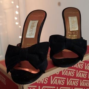 SERGIO ROSSI BLACK HEEL